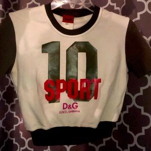 D&G crop top